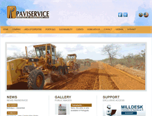 Tablet Screenshot of paviservice.com.br